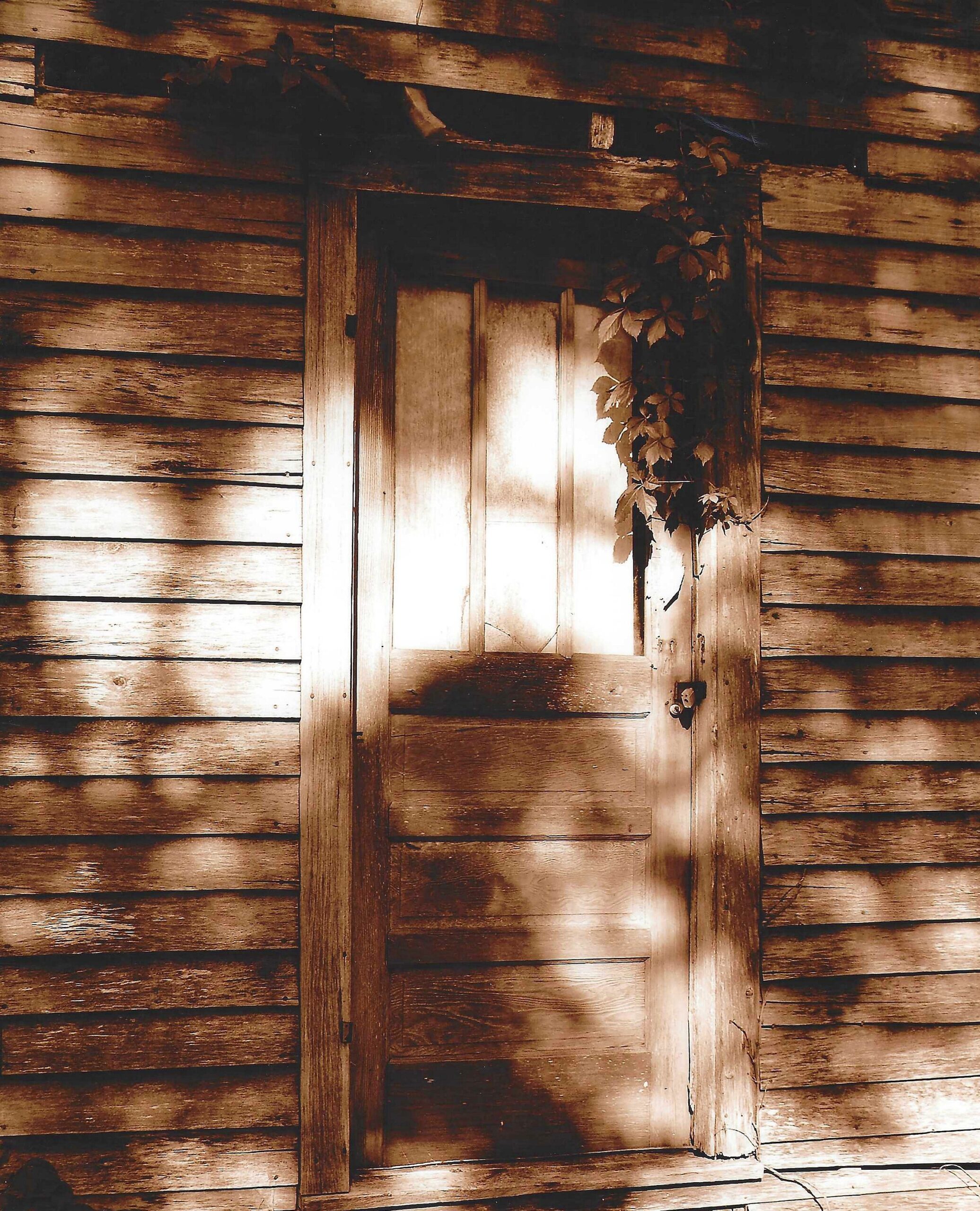 “…but passing through a dark entry…”